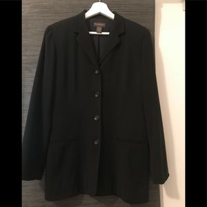 Banana Republic Long Black Blazer size 8